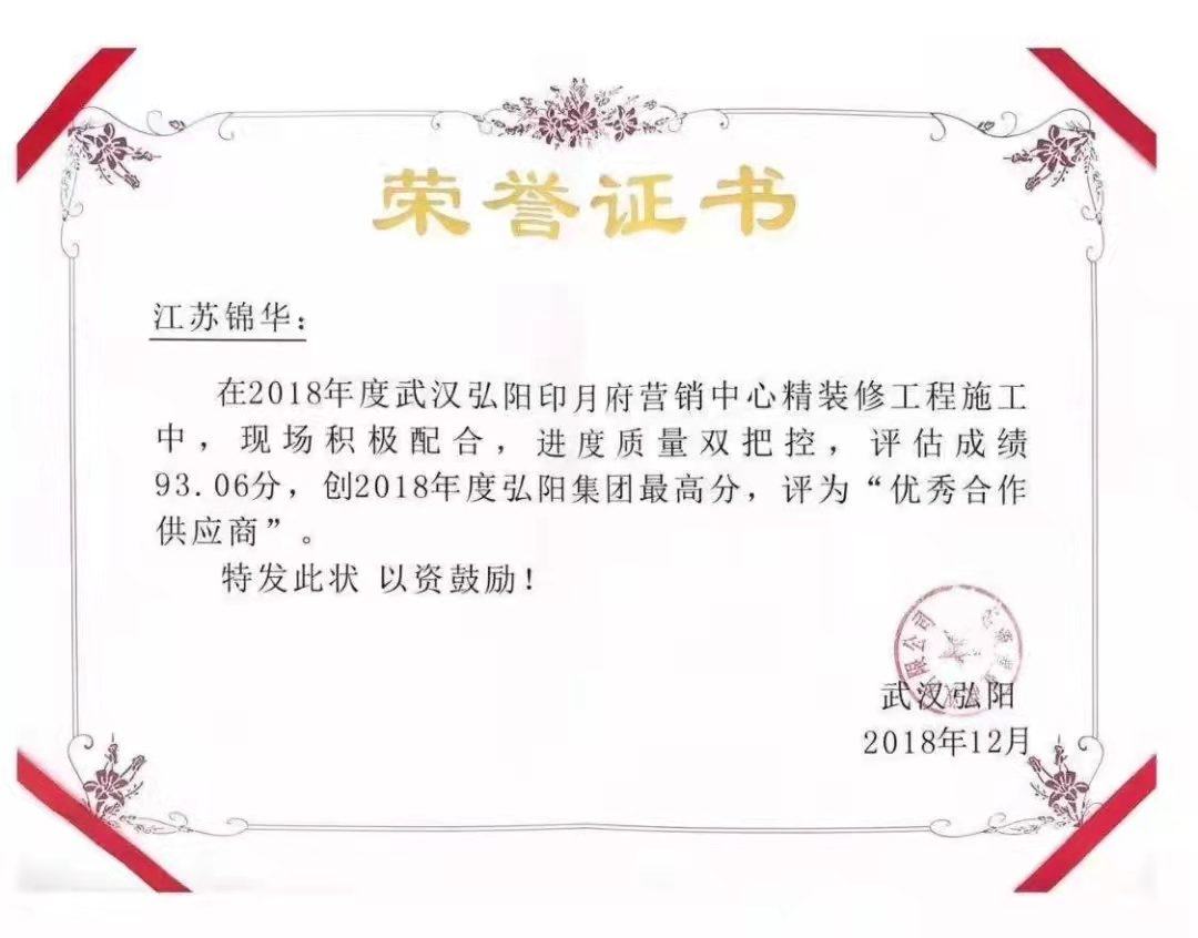 优秀合作供应商