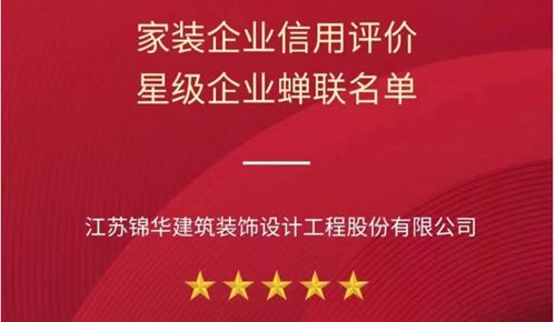 以信摘星！恭喜赫拟欣装饰蝉联星级企业！！