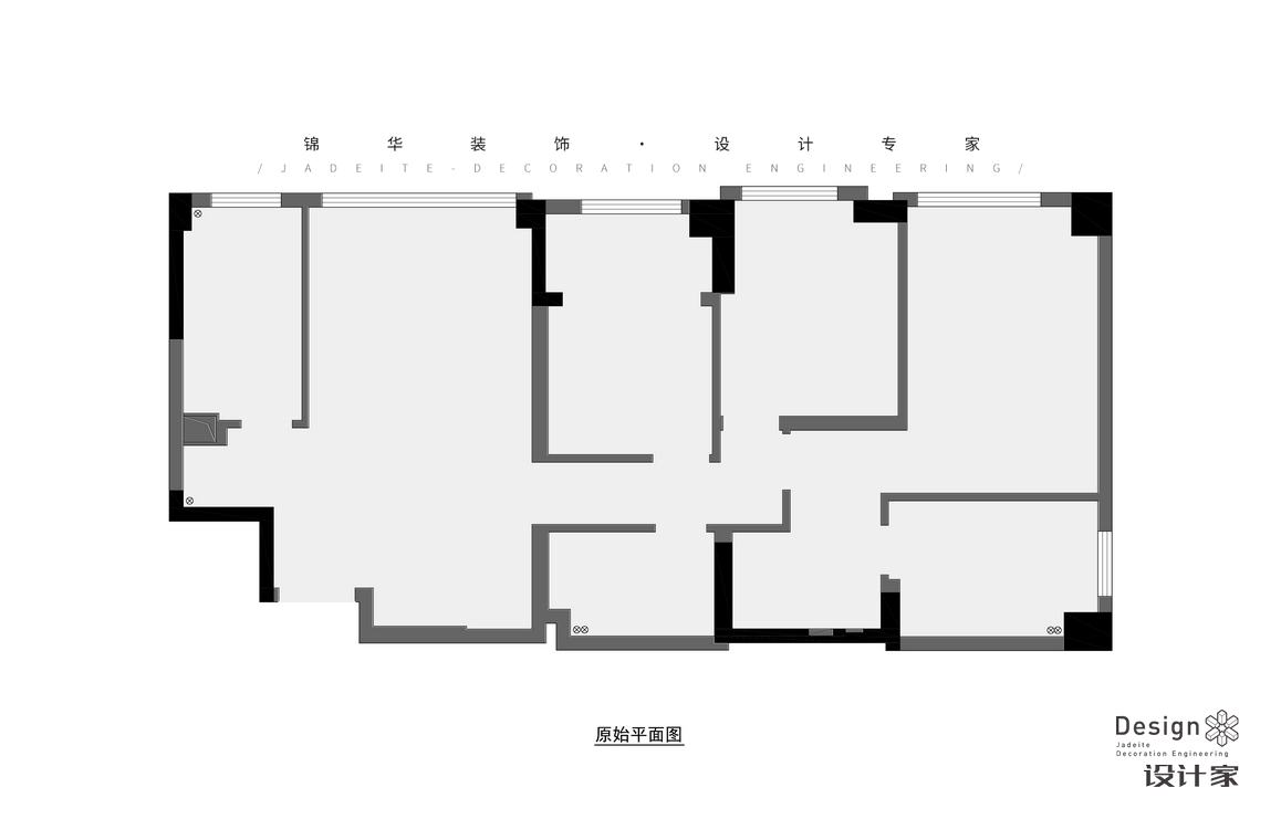极简-绿地-三室两厅-150㎡装修-三室两厅-极简